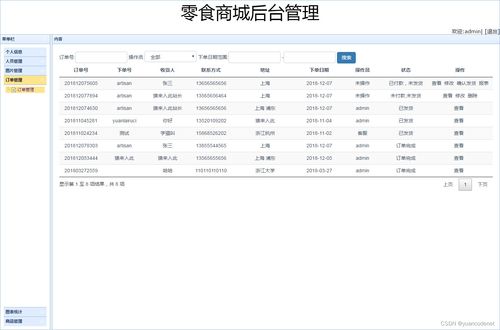 jsp ssm mysql实现的零食商城系统源码 运行教程 参考论文 开题报告